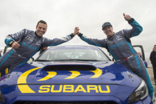 Subaru Driver David Higgins Honors Colin McRae with top run at Rally GB